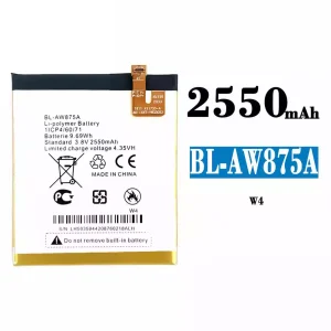 全新電池 BL-AW875A 適用於 Tecno W4