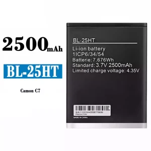 全新電池 BL-25HT 適用於 Tecno Camon C7