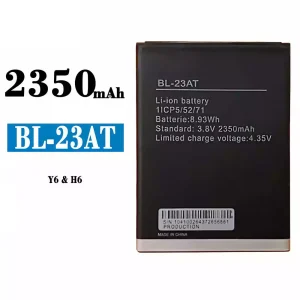 全新電池 BL-23AT 適用於 Tecno Y6/H6