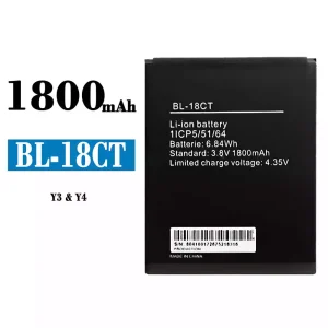 全新電池 BL-18CT 適用於 Tecno Y3 / Y4