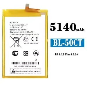 全新電池 BL-50CT 適用於 Tecno L8 / L8+ / L8 Plus
