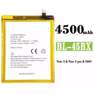 全新電池 BL-45BX 適用於 Infinix Note 3 / Note 3 PRO
