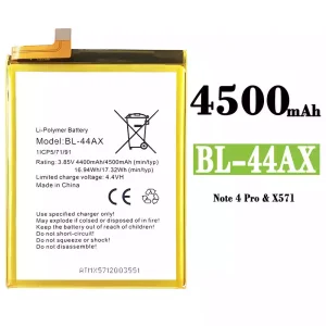 全新電池 BL-44AX 適用於 Infinix Note 4 Pro