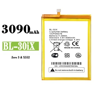 全新電池 BL-30ix 適用於 Infinix Zero 3