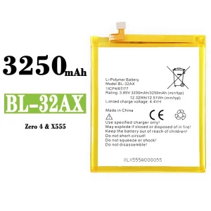 全新電池 BL-32AX 適用於 Infinix Zero 4