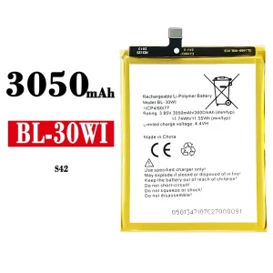全新電池 BL-30WI 適用於 ITEL S42