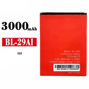 全新電池 BL-29AI 適用於 ITEL S32