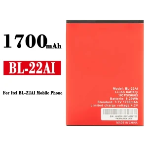 全新電池 BL-22AI 適用於 ITEL