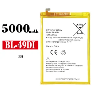 全新電池 BL-49DI 適用於 ITEL P51