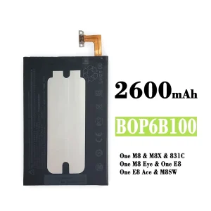 全新電池 B0P6B100 BOP6B100 適用於 HTC One M8 / One E8
