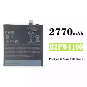 全新電池 B2PW4100 適用於 Google Pixel 5.0 / Nexus S1 / Pixel 1