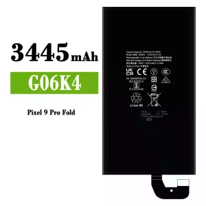 全新電池 G06K4 適用於 Google Pixel 9 Pro Fold