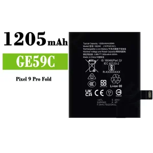 全新電池 GE59C 適用於 Google Pixel 9 Pro Fold