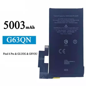 全新電池 G63QN 適用於 Google Pixel 6 Pro