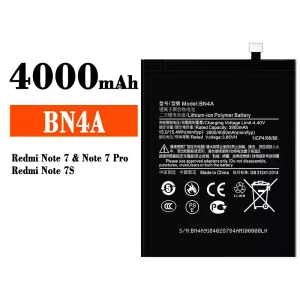 全新電池 BN4A 適用於 Xiaomi Redmi Note 7 / Note 7 Pro / Redmi Note 7S