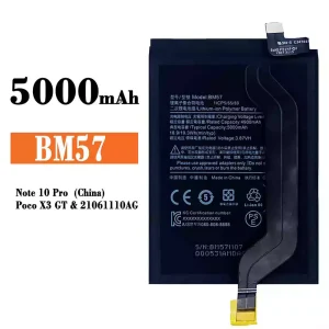 全新電池 BM57 適用於 Xiaomi Note 10 Pro / Poco X3 GT
