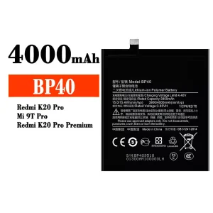 全新電池 BP40 適用於 Xiaomi Redmi K20 Pro / Mi 9T Pro