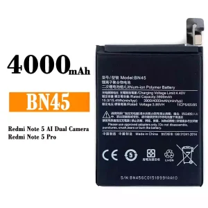 全新電池 BN45 適用於 Xiaomi Redmi Note 5 / Redmi Note 5 Pro