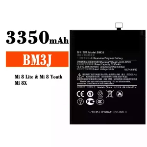 全新電池 BM3J 適用於 Xiaomi Mi 8 Lite/ Mi 8 Youth / Mi 8X