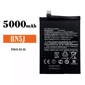 全新電池 BN5J 適用於 Xiaomi POCO X5 5G