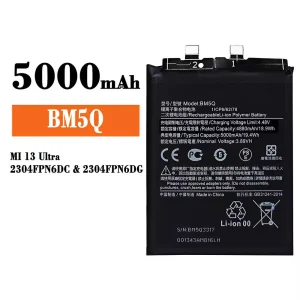 全新電池 BM5Q 適用於 Xiaomi MI 13 Ultra