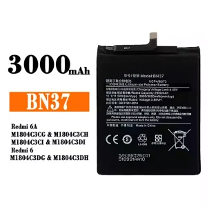 全新電池 BN37 適用於 Xiaomi Redmi 6 / Redmi 6A