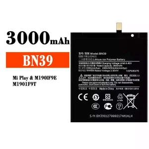 全新電池 BN39 適用於 Xiaomi Mi Play