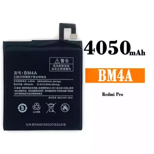 全新電池 BM4A 適用於 Xiaomi redmi pro