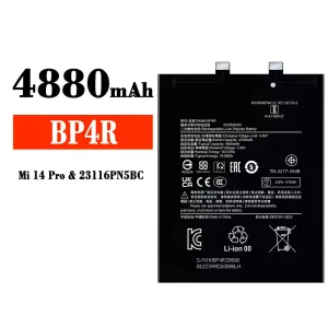 全新電池 BP4R 適用於 Xiaomi Mi 14 Pro