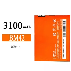 全新電池 BM42 適用於 Xiaomi Redmi Note