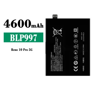 全新電池 BLP997 適用於 OPPO Reno 10 Pro