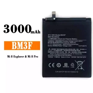 全新電池 BM3F 適用於 Xiaomi Mi 8 Explorer / Mi 8 Pro