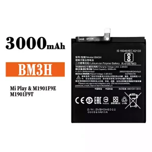 全新電池 BM3H 適用於 Xiaomi Mi Play