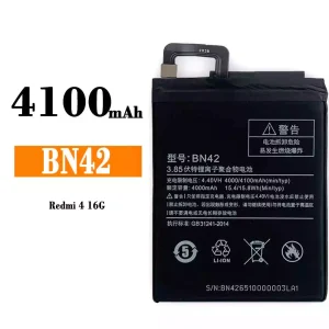 全新電池 BN42 適用於 Xiaomi Redmi 4