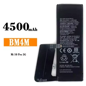 全新電池 BM4M 適用於 Xiaomi Mi 10 Pro