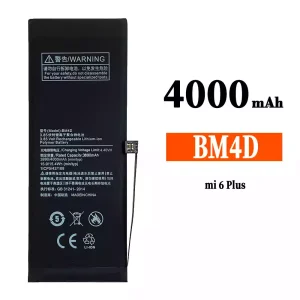 全新電池 BM4D 適用於 Xiaomi Mi 6 plus