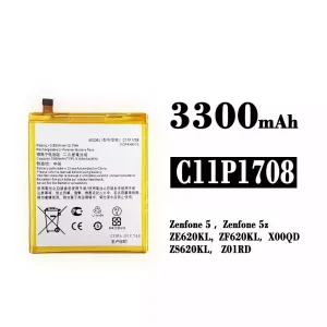 全新電池 C11P1708 適用於 Asus Zenfone 5 / Zenfone 5z