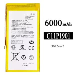 全新電池 C11P1901 適用於 Asus ROG Phone 2
