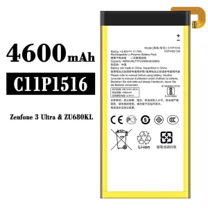 全新電池 C11P1516 適用於 Asus Zenfone 3 ultra