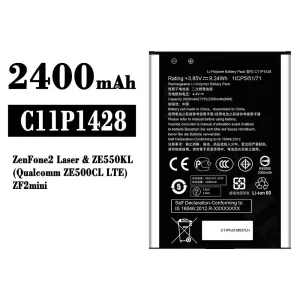 全新電池 C11P1428 適用於 Asus ZenFone 2 ZE500KL