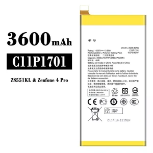 全新電池 C11P1701 適用於 Asus Zenfone 4 Pro