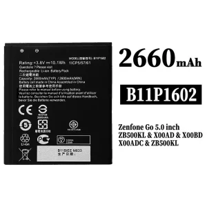 全新電池 B11P1602 適用於 Asus Zenfone Go 5.0 inch