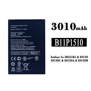 全新電池 B11P1510 適用於 Asus Zenfone Go ZB551KL
