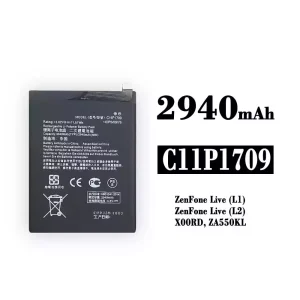 全新電池 C11P1709 適用於 Asus Zenfone Live(L1) / Zenfone Live(L2)