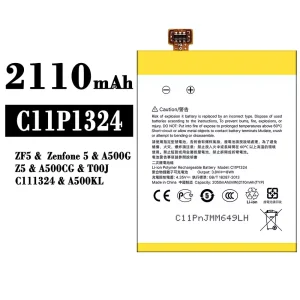 全新電池 C11P1324 適用於 Asus Zenfone 5