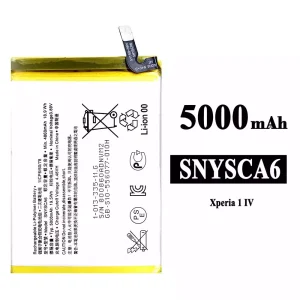 全新電池 SNYSCA6 適用於 Sony Xperia 1 IV