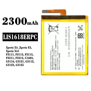 全新電池 LIS1618ERPC 適用於 Sony Xperia XA,Xperia XA1,Xperia E5