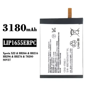 全新電池 LIP1655ERPC 適用於 Sony Xperia XZ2