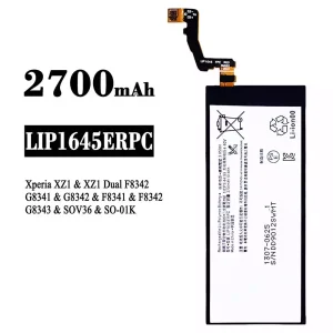 全新電池 LIP1645ERPC 適用於 Sony Xperia XZ1 / XZ1 Dual