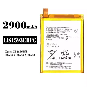 全新電池 LIS1593ERPC 適用於 Sony Xperia Z5 / E6653 / E6603 / E6633 / E6683